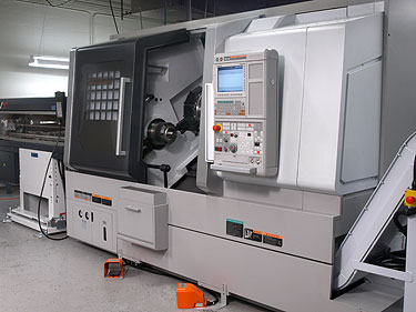 New CNC Lathe for Faster Complete Part Production